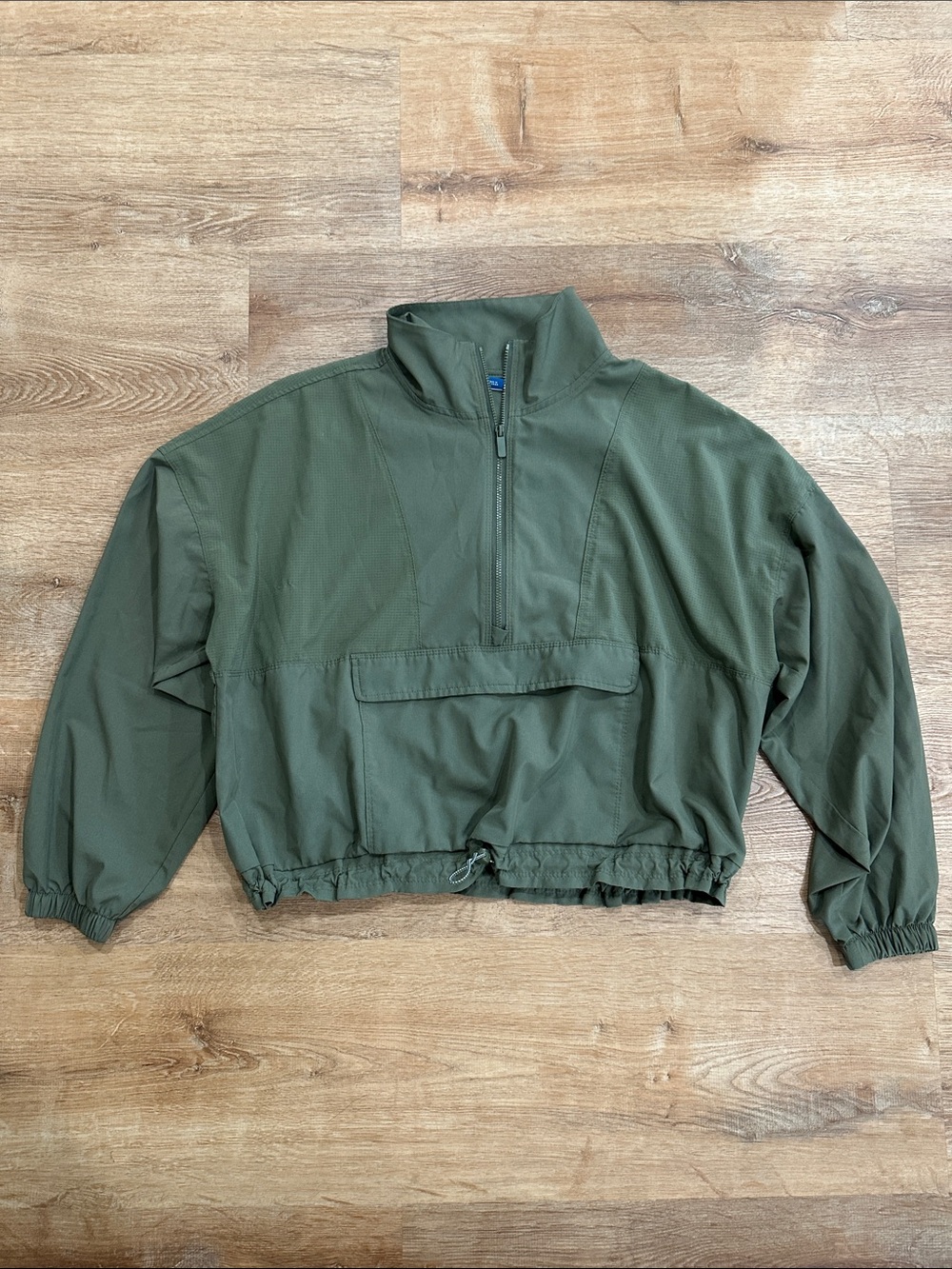 Women’s Old Navy Olive Green Half-Zip Anorak Jacket